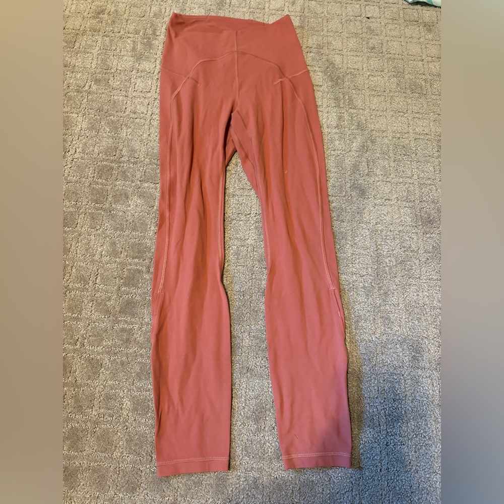Women's lululemon 25” inseam Pink Leggings